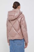 Пухова куртка Blauer жіноча колір рожевий зимова