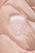Куртка Blauer жіноча колір рожевий зимова