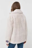 Куртка Silvian Heach жіноча колір бежевий перехідна oversize