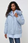 Пухова куртка Silvian Heach жіноча зимова колір блакитний