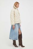 Куртка Beatrice B жіноча колір бежевий зимова oversize