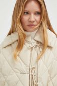 Куртка Beatrice B жіноча колір бежевий зимова oversize