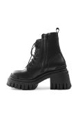 Черевики Altercore Lacerta жіночі колір чорний каблук блок Lacerta.Vegan