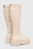 Чоботи GOE жіночі колір бежевий на платформі MM2N4067.BEIGE