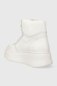 Шкіряні кросівки Charles Footwear Zana колір білий Zana.Sneaker.High.White