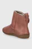 Дитячі шкіряні зимові черевики Froddo колір рожевий (3448201)