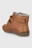 Дитячі шкіряні зимові черевики Froddo колір жовтий (3448404)