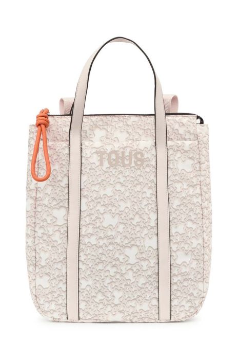 Рюкзак Tous жіночий колір бежевий великий візерунок (3555609)