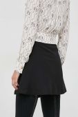 Спідниця Silvian Heach колір чорний mini розкльошена
