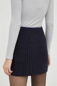 Спідниця Silvian Heach колір синій mini пряма
