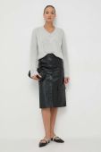 Спідниця Beatrice B колір чорний midi пряма
