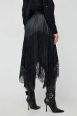 Спідниця Nissa колір чорний maxi розкльошена