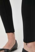 Штани Silvian Heach жіночі колір чорний облягаюче висока посадка (3658130)