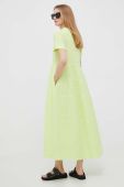 Сукня Rich & Royal колір зелений midi розкльошена (3314591)