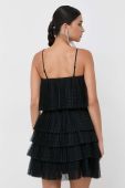 Сукня Silvian Heach колір чорний mini розкльошена (3471767)