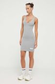 Сукня LaBellaMafia колір сірий mini облягаюча (3382413)