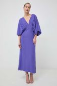 Сукня Liviana Conti колір фіолетовий maxi пряма