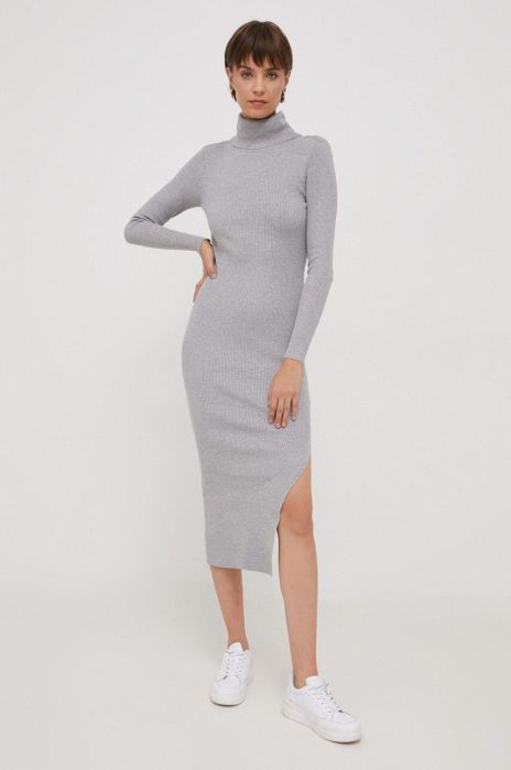 Сукня XT Studio колір сірий midi облягаюча