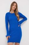 Сукня XT Studio mini облягаюча колір блакитний (3658147)
