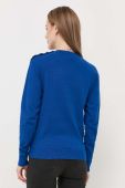 Светр Silvian Heach жіночий легкий колір блакитний (3401811)