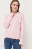 Светр Silvian Heach жіночий колір рожевий теплий