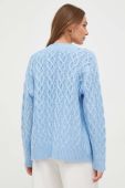 Джемпер Silvian Heach жіночий теплий колір блакитний
