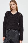 Светр Silvian Heach жіночий колір чорний теплий (3658173)