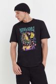 Бавовняна футболка Volcom x Max Sherman колір чорний з принтом (3539500)